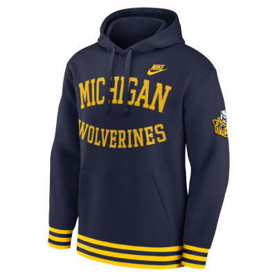 Michigan Wolverines Legacy Retro Men's Nike College Pullover